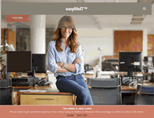 Tablet Screenshot of easylifeit.com